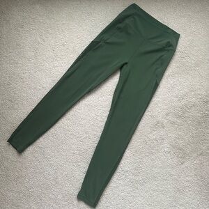 stori Green Full Length Workout Leggings Size 6